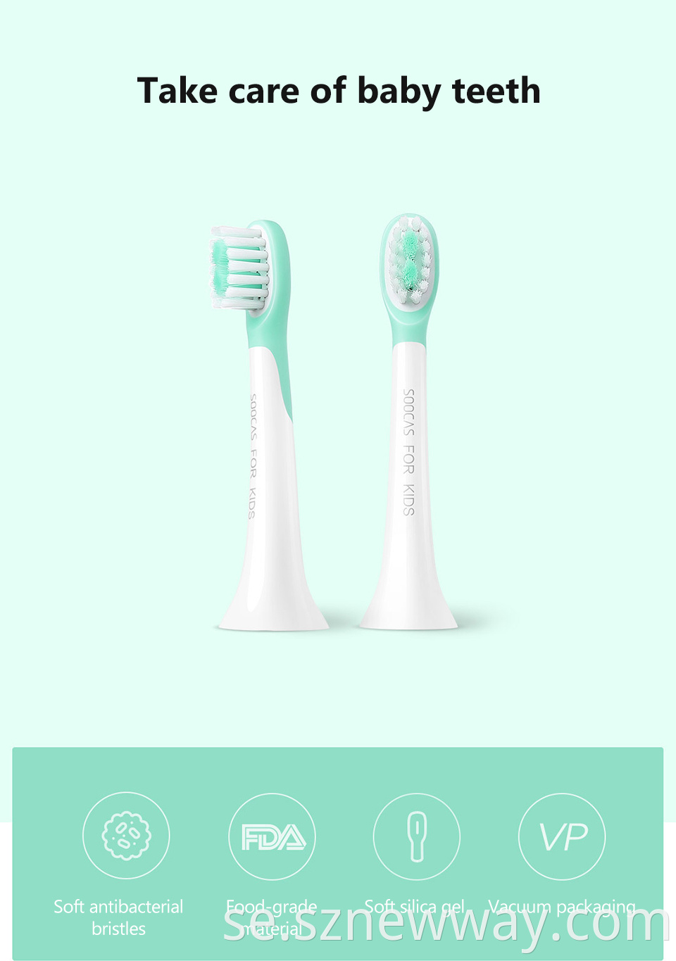 Soocas Electric Toothbrush Heads